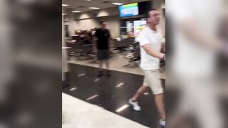 Israeli man, American tourist clash at Manila airport over alleged antisemitic remark