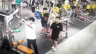 Watch the 2 Sissies Squatting with All that Weight