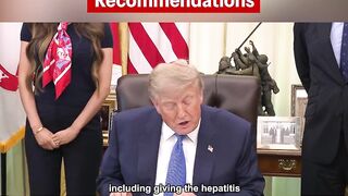 Trump Getting back to Actually Doing Stuff.... Bring Childhood Vaccines Down from 72 to 11