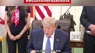 Trump Getting back to Actually Doing Stuff.... Bring Childhood Vaccines Down from 72 to 11
