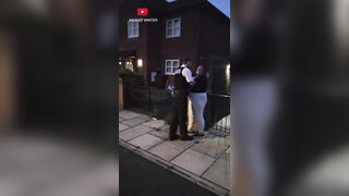 Polish mother was arrested after refusing to leave her 13 year old son unattended with a police officer in Liverpool
