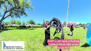 This is demonic: Satanists mock Charlie Kirk's death and cuss out Christians in Idaho