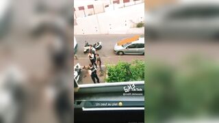 Egg on cop