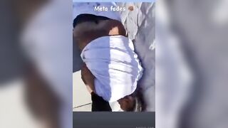 Meta Glasses Capture Street Fight