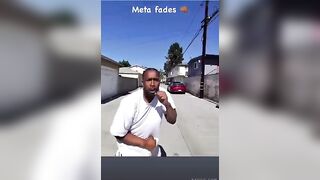 Meta Glasses Capture Street Fight