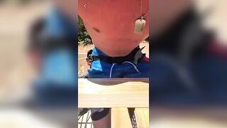 Ouch...something got caught...
