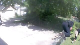 Man Loses Pants in Slapstick Police Chase Caught on Camera