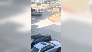 A person was run over during confrontation at a Mesquite apartment complex
