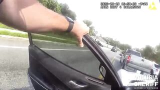 Man arrested after a hit-and-run crash flipped a car on I-4