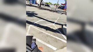 Man gets street justice after his phone and scooter were STOLEN