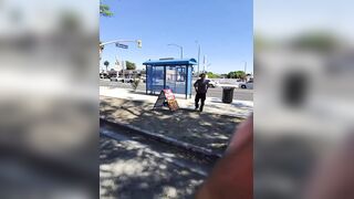Man gets street justice after his phone and scooter were STOLEN