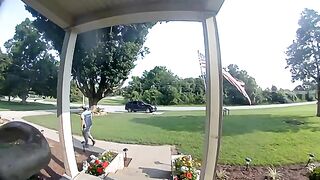Amazon driver identified in viral flag salute video