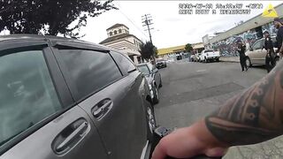 Man wielding spear-like weapons fatally shot by Oakland officers