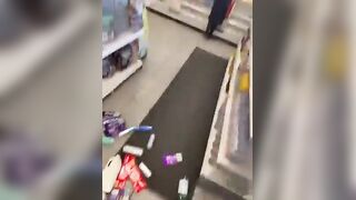 Shoplifter gets caught at Sainsbury’s petrol station in Hayes