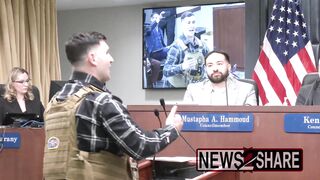 Jake Lang dropped BOMBS at the Dearborn council meeting, infuriating every Muslim in the room