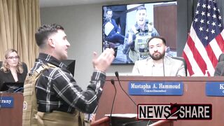 Jake Lang dropped BOMBS at the Dearborn council meeting, infuriating every Muslim in the room