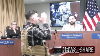 Jake Lang dropped BOMBS at the Dearborn council meeting, infuriating every Muslim in the room