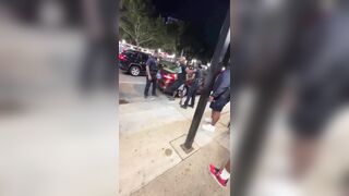 He picked the wrong door team to mess with...