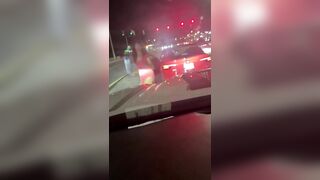 A deranged Black woman has ATTACKED the vehicle of a White woman in Charlotte NC