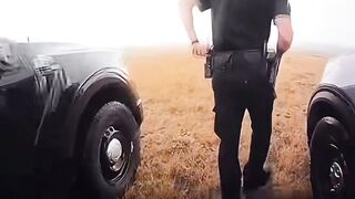 Lightning strikes next to South Dakota troopers during manhunt