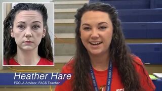 ANOTHER ONE: Female Teacher in Arkansas Gets 13 Years for Raping a Student in Class.