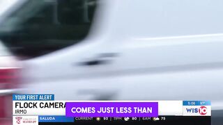 FLOCK Cameras hit with foam in Irmo, SC-Police Tip line flooded with hilarious "help"