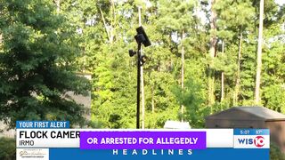 FLOCK Cameras hit with foam in Irmo, SC-Police Tip line flooded with hilarious "help"