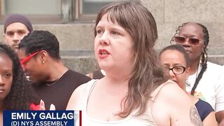 NY Assemblywoman Emily Gallagher: "If you steal soap, it means you need it"