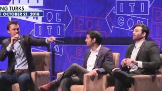 footage resurfacing of Charlie Kirk MIC DROPPING communist Hasan Piker to his face