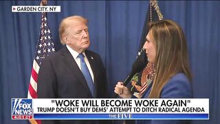 Donald Trump "WOKE WILL BECOME WOKE AGAIN "