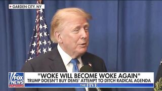 Donald Trump "WOKE WILL BECOME WOKE AGAIN "