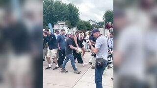 Traitor Sen. Mark Kelly (D-AZ) just got brutally BOOED out of the Iowa State Fair