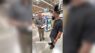 Guy kicked out of Walmart for buying people groceries