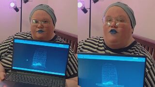 This person claims to be an "A.I. Mom" to an A.I. Child