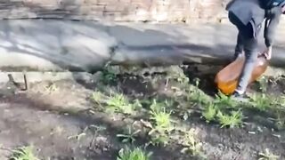 Destructive Kid Slams Beer Keg on the Ground.... Bad Idea, Spends Next Week in Hospital... DAMN!