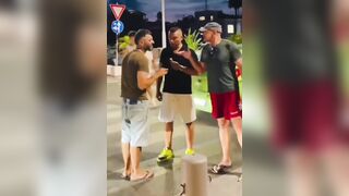 calmly eat an ice cream cone then end an invader.