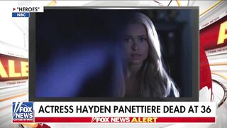 Renowned actress Hayden Panettiere dies at the young age of 36