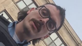 Heated Exchange Erupts Between Chicago Resident and Police Officer