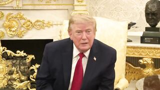 President Trump just CHASTISED a CNN reporter for "SCREAMING" in the Oval Office