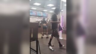 Dunkin’ Erupts Into Total Chaos As Teens Brawl With Employees