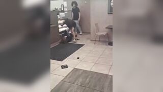 Dunkin’ Erupts Into Total Chaos As Teens Brawl With Employees