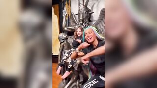 Lord Rebuke this Demonic Witch and Save that Child!