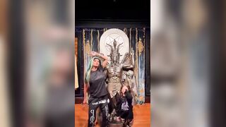 Lord Rebuke this Demonic Witch and Save that Child!