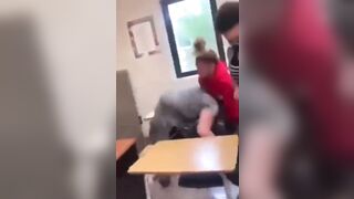 Crying Teacher Gets Brutally Attacked By Student