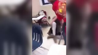 Crying Teacher Gets Brutally Attacked By Student