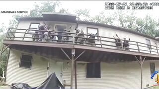 5 Officers Suffer Broken Bones Concussions After Deck Collapses During Warrant Operat