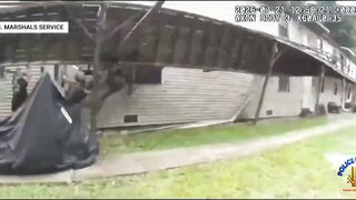 5 Officers Suffer Broken Bones Concussions After Deck Collapses During Warrant Operat