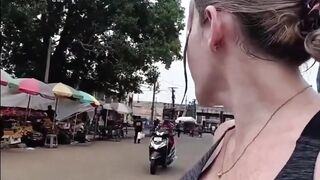 White woman gets a year long visa in India