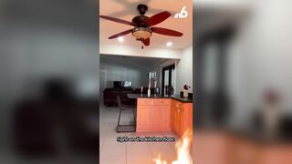 Mother in Miami pours hot wax on her toddlers' hands and lights fires in the kitchen