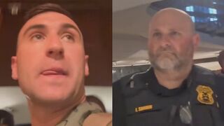 Jake Lang Confronts Dearborn Police Chief